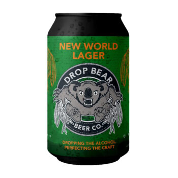 Drop Bear New World Lager 0,5% (12 x 330ml)
